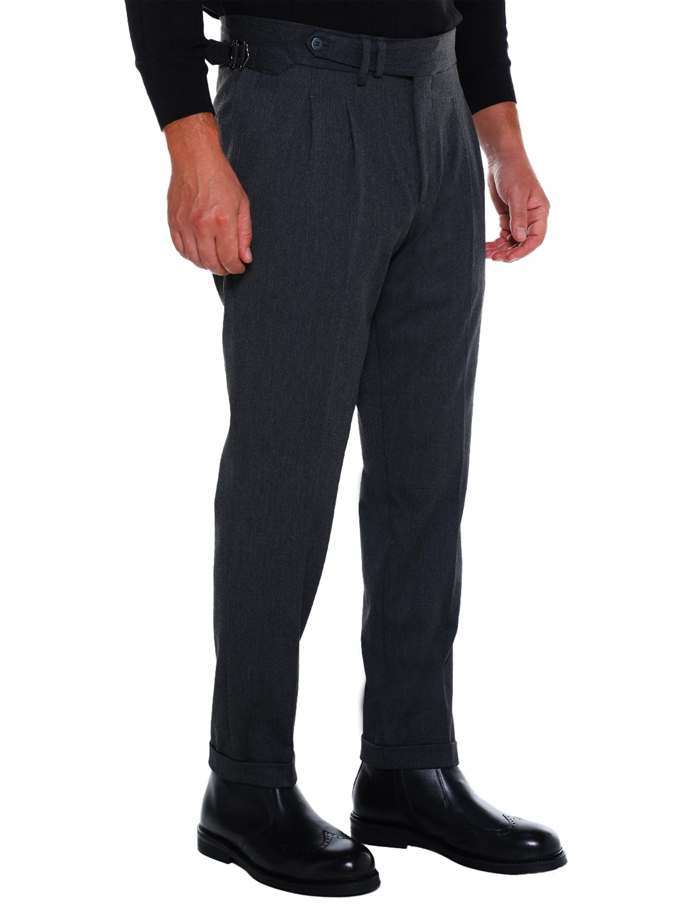Smart Casual Antra Pant With Extended Waistband