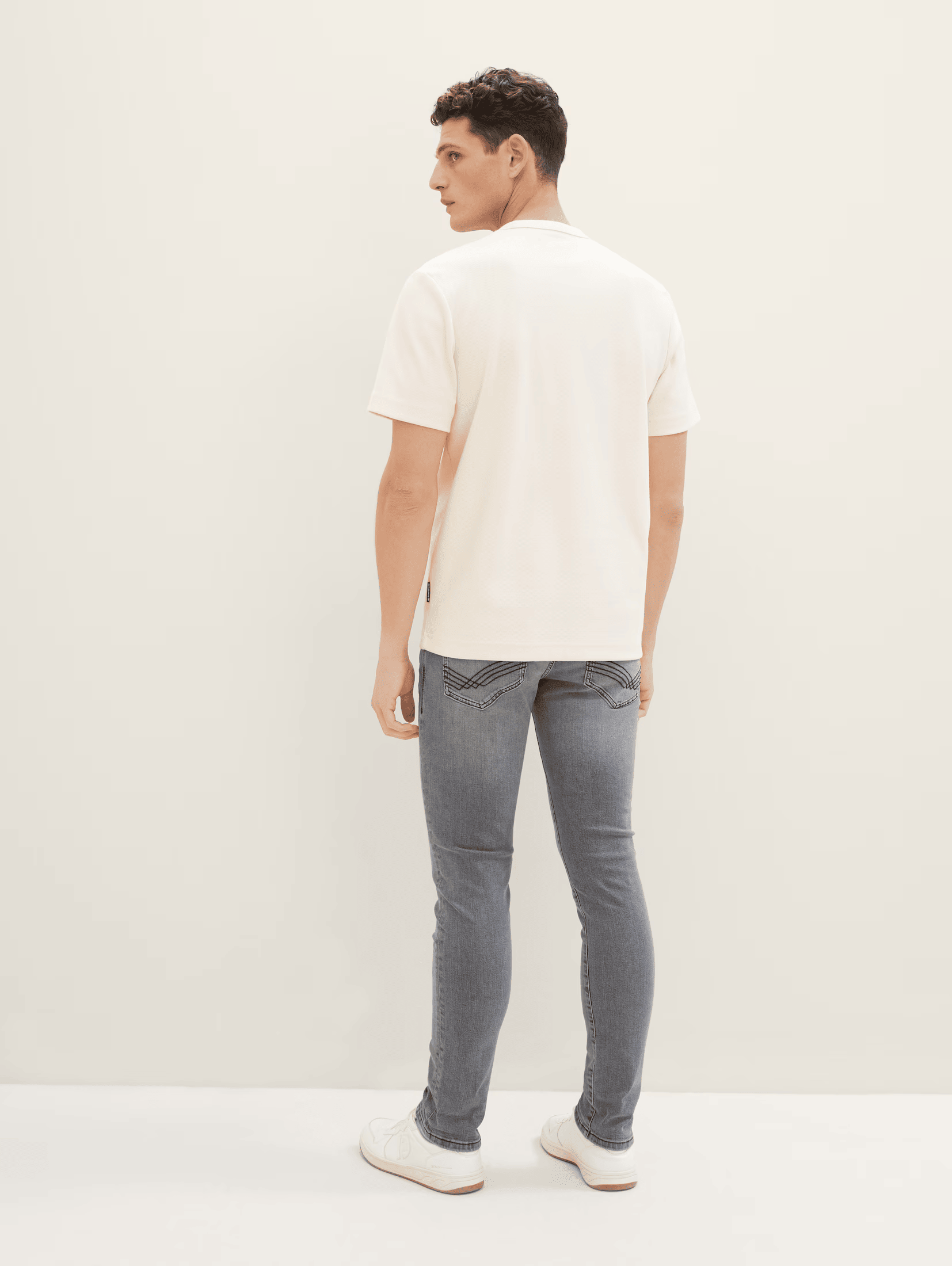 Tom Tailor Light Grey Denim Troy Slim Jeans