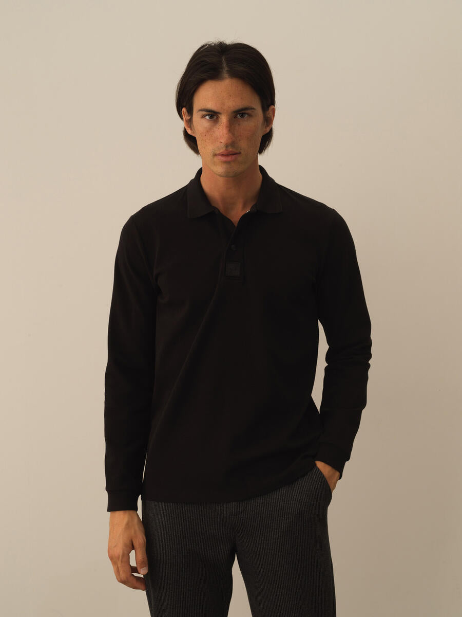 Men Classy Black Polo Shirt