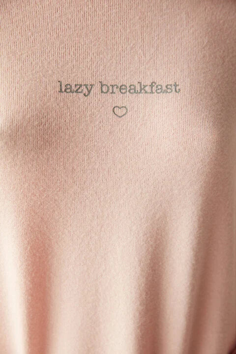 Penti Lazy Breakfast Pink Pajama Set