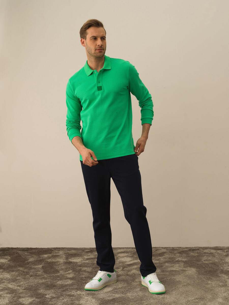 Men Classy Green Polo Shirt