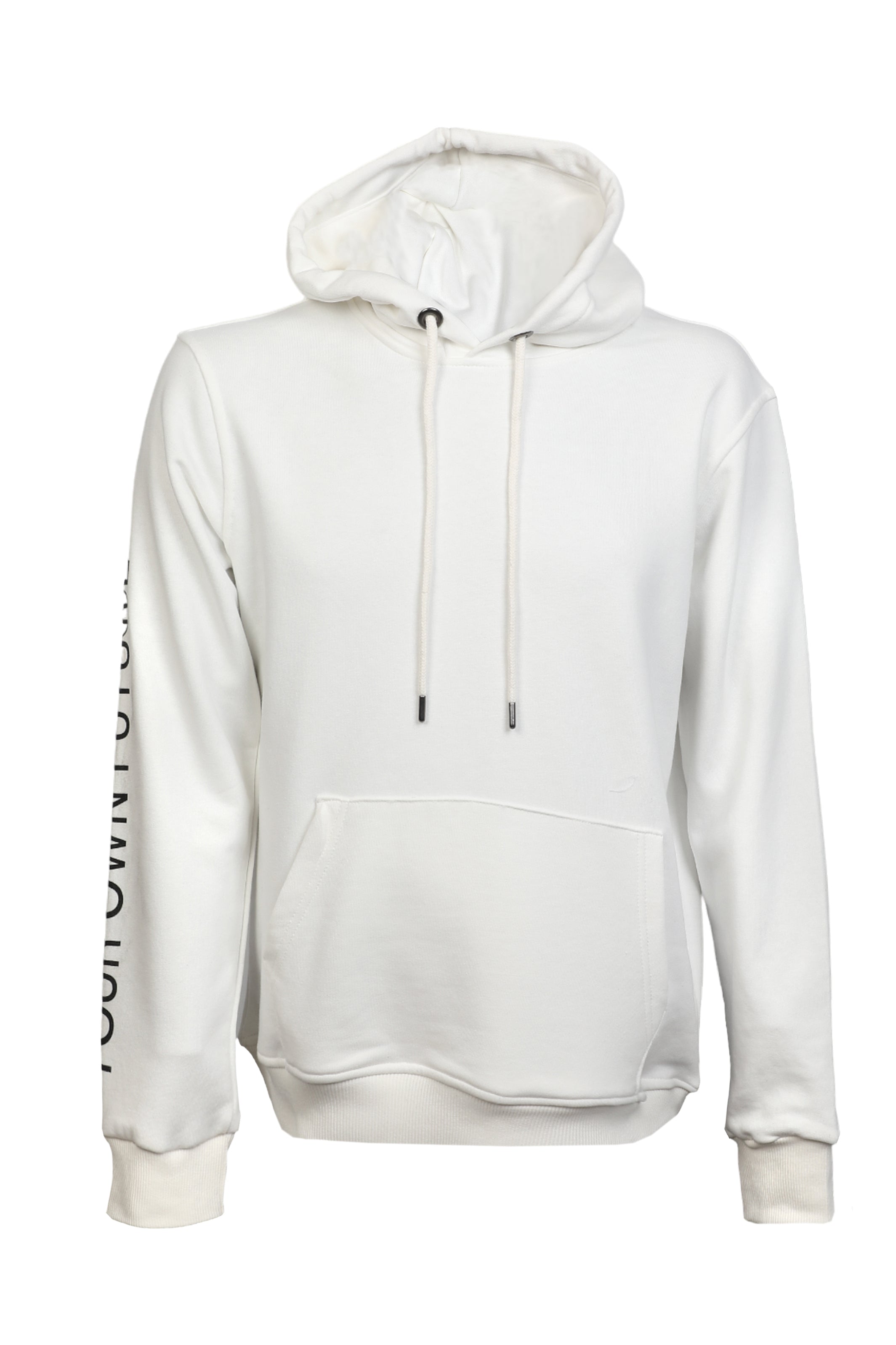 Men "Your Own Future" Designed White Hoodie