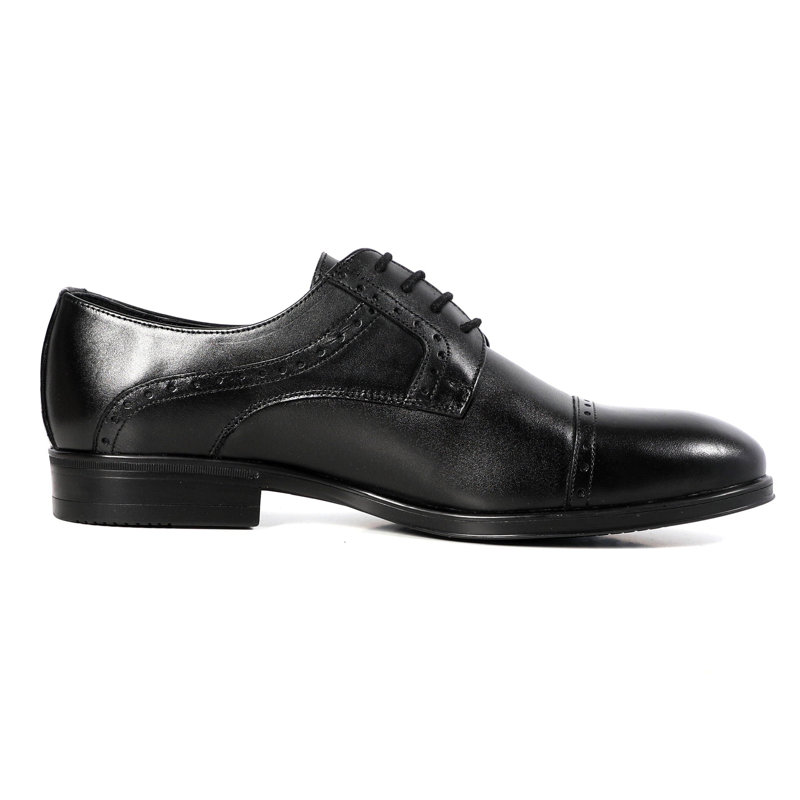 Men Handcrafted Classic Black Shoes