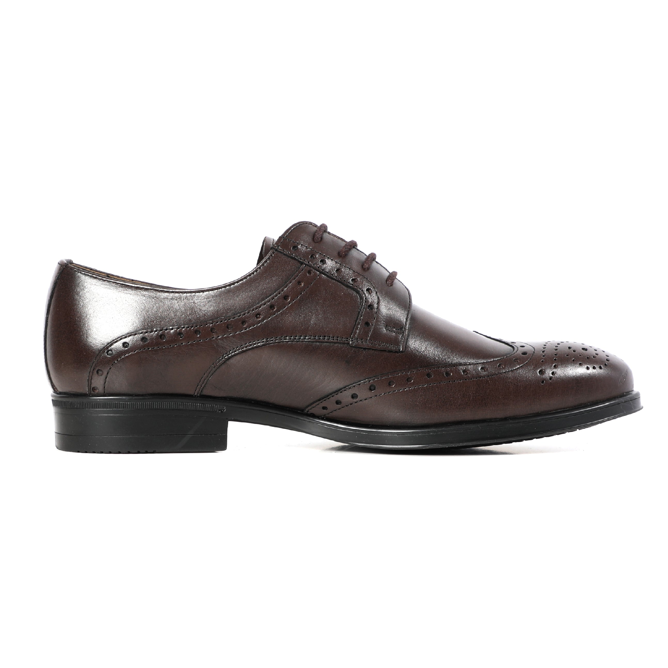 Men Handcrafted Brown Classic Shoes