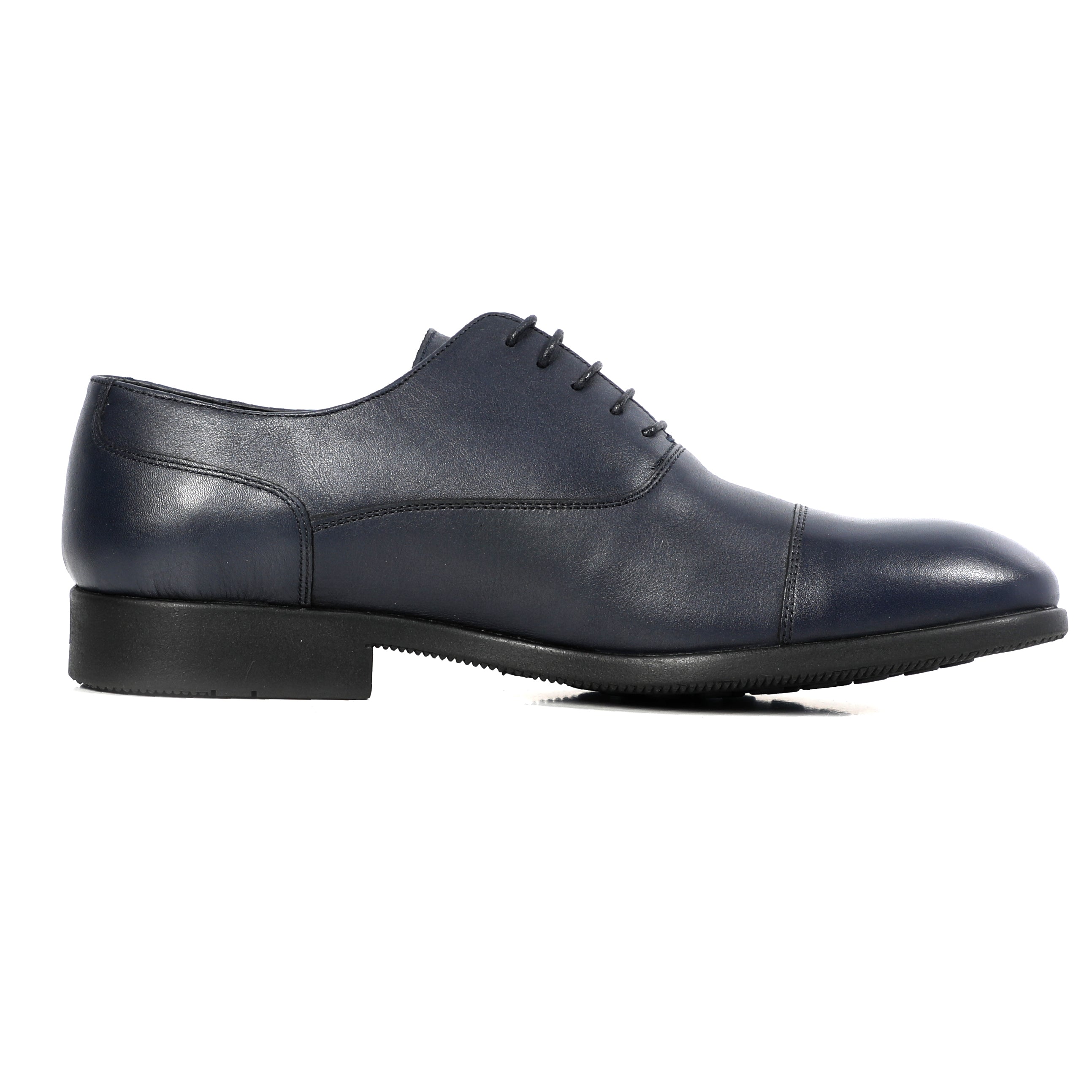 Men Navy Classic Shoes With Lace Tie-Up Design