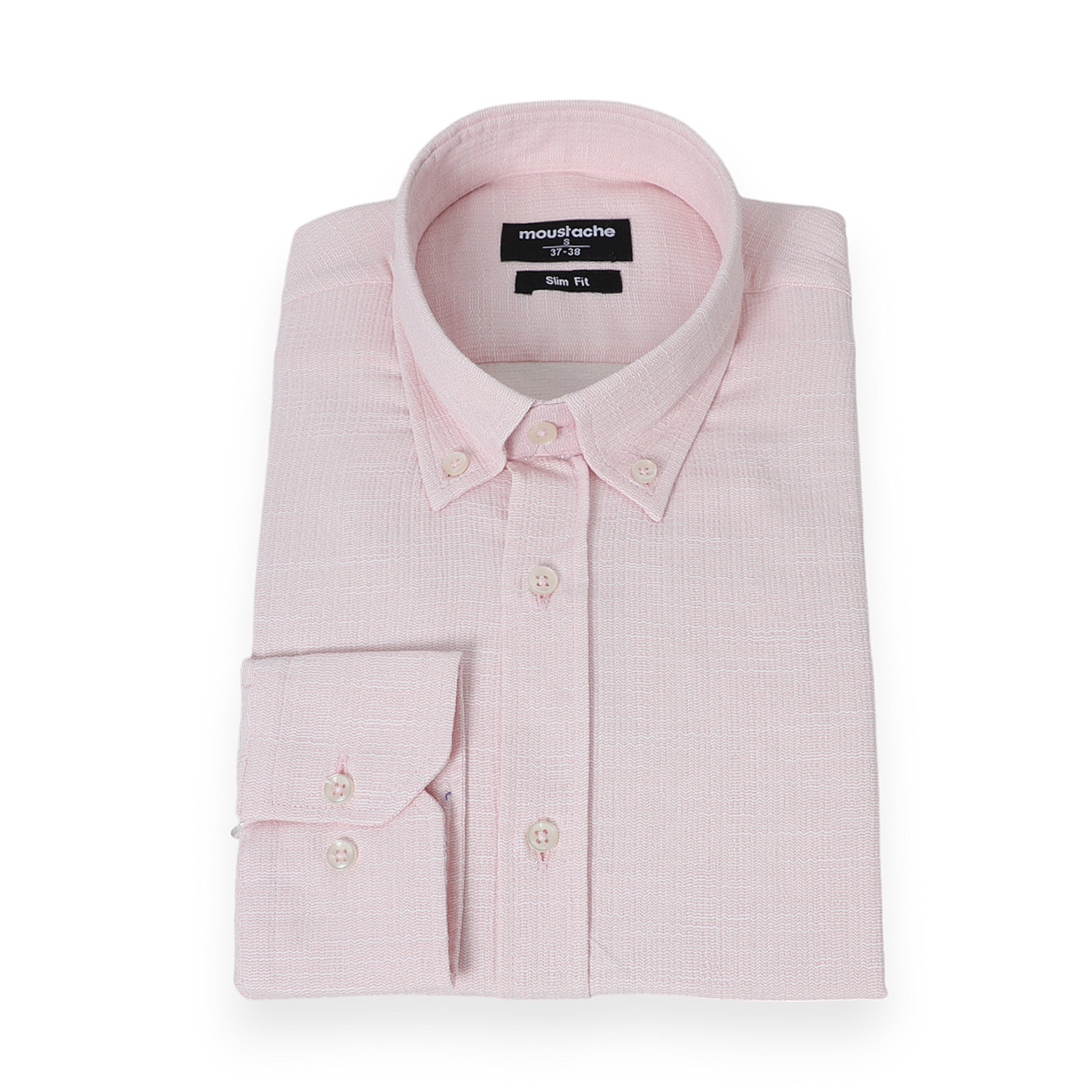 Casual Men Shirt pink