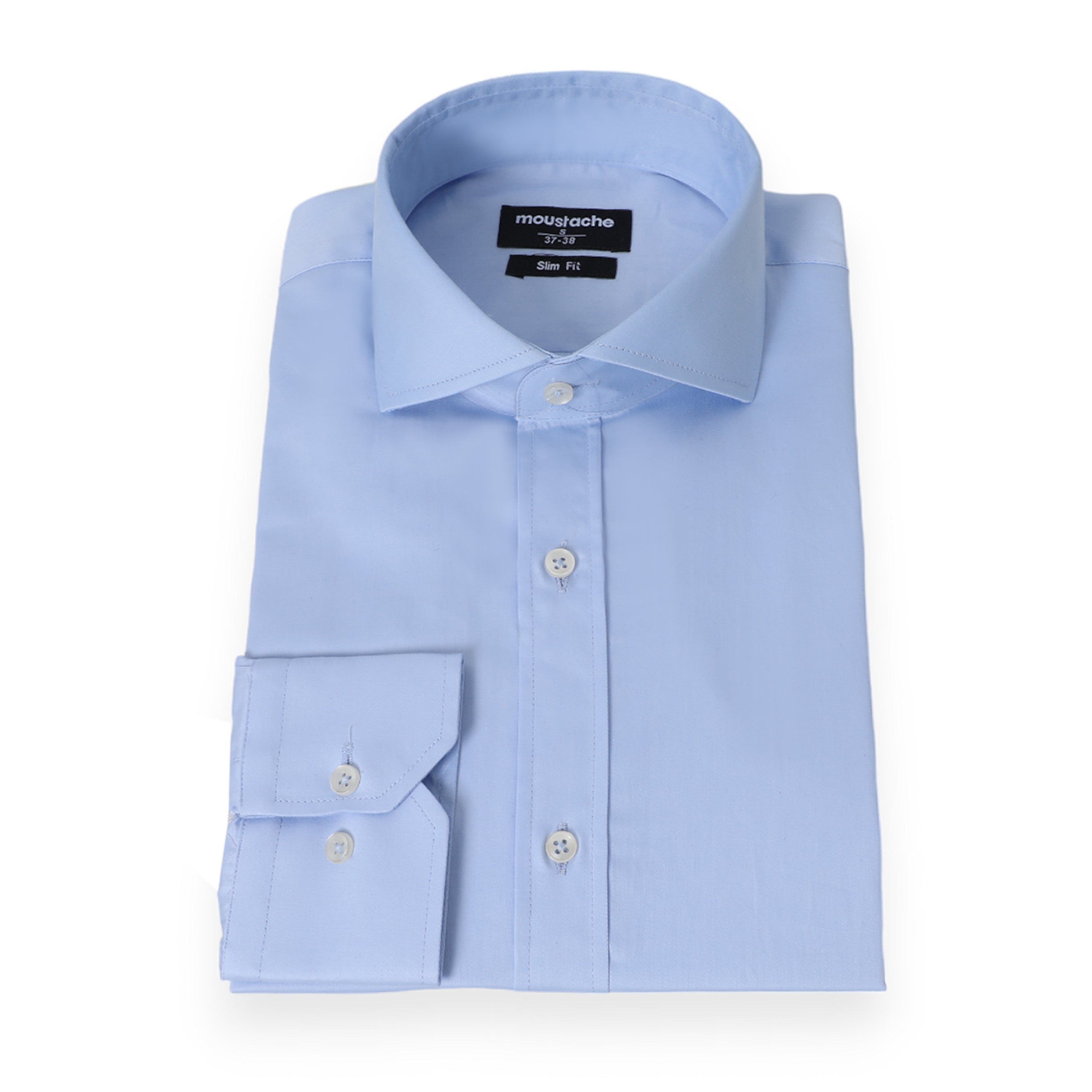 Men Blue Nano Care Shirt Slim Fit