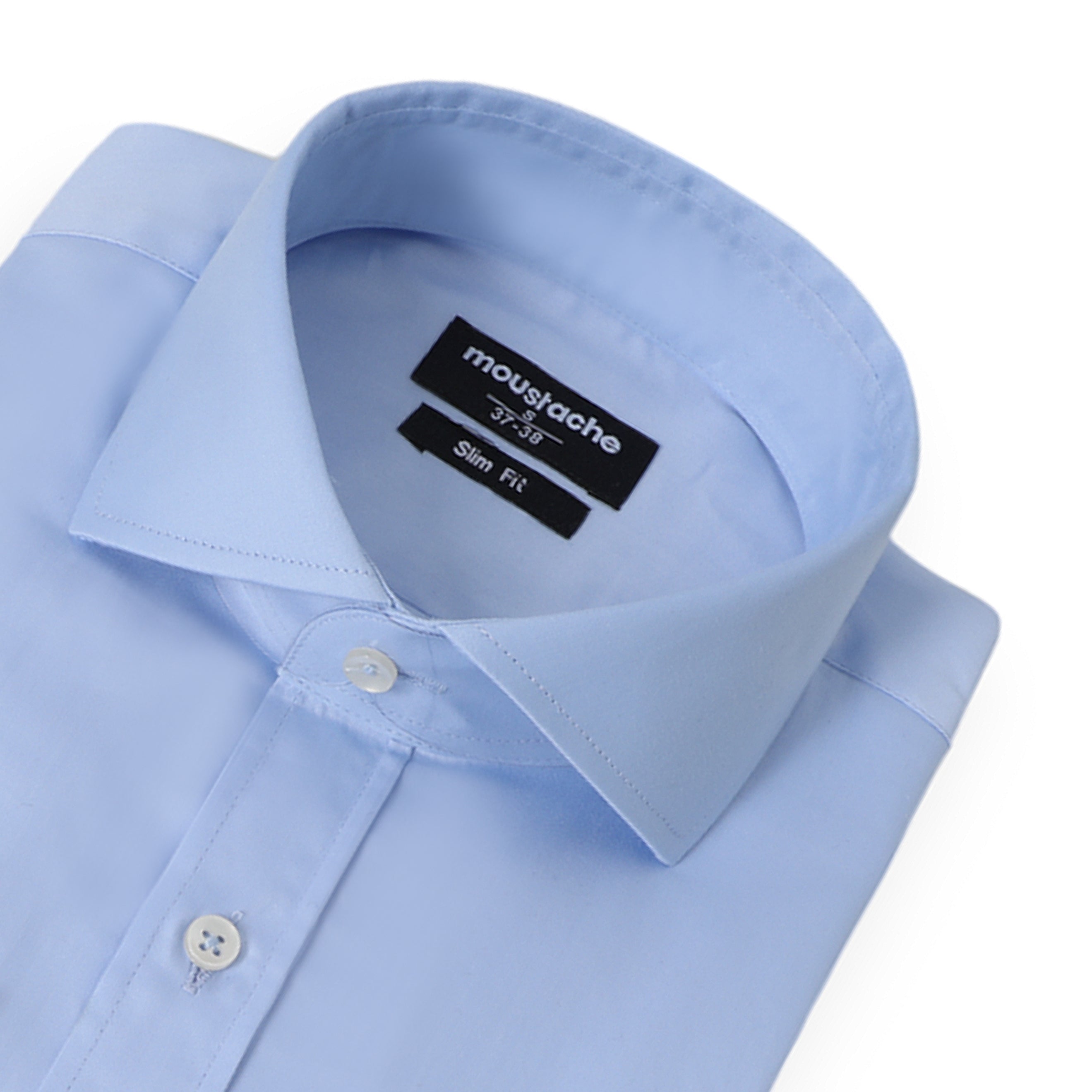 Men Blue Nano Care Shirt Slim Fit