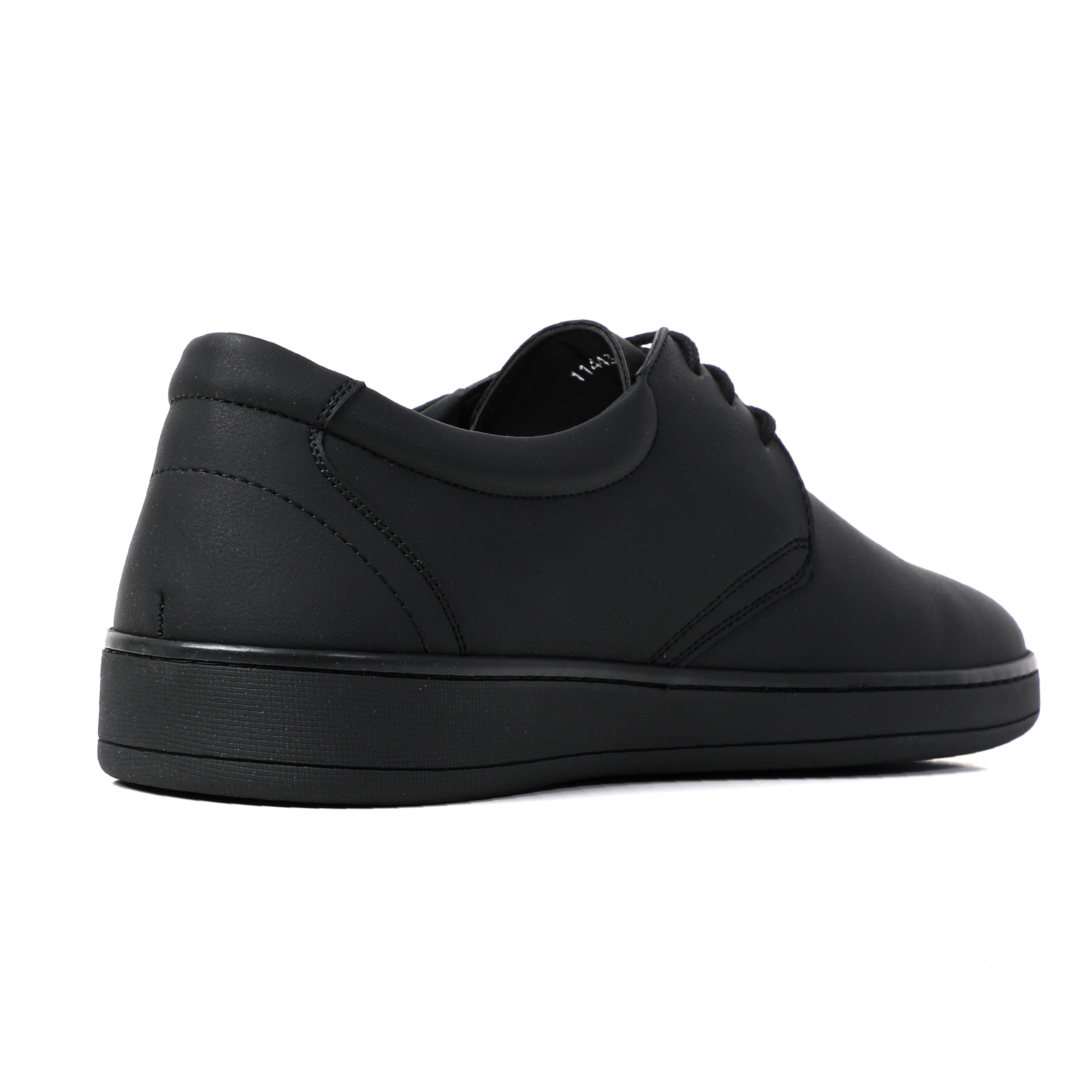 Men Casual Black Shoes With Lace-Tie Up