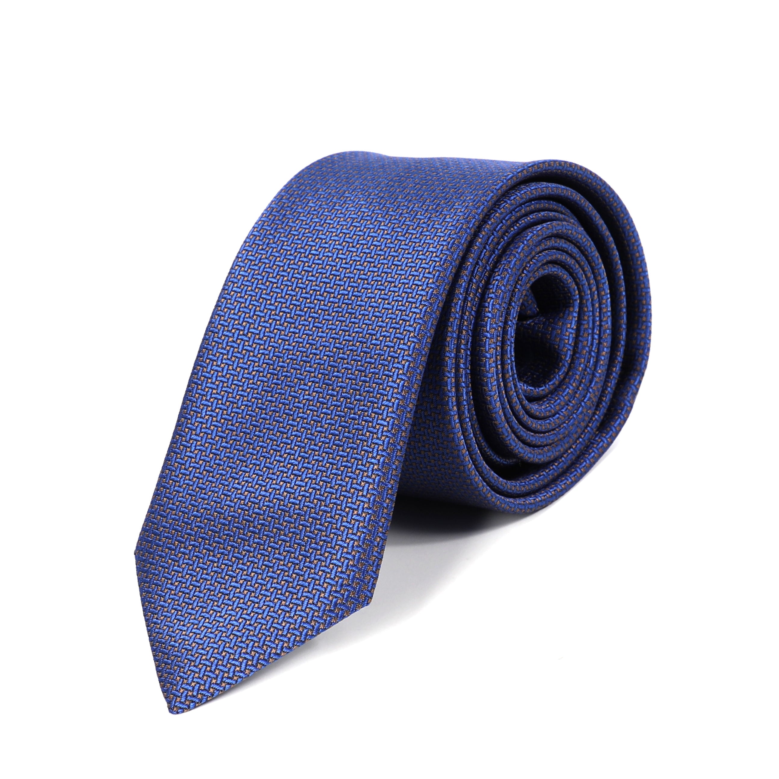 Men Navy Blue Designed Tie