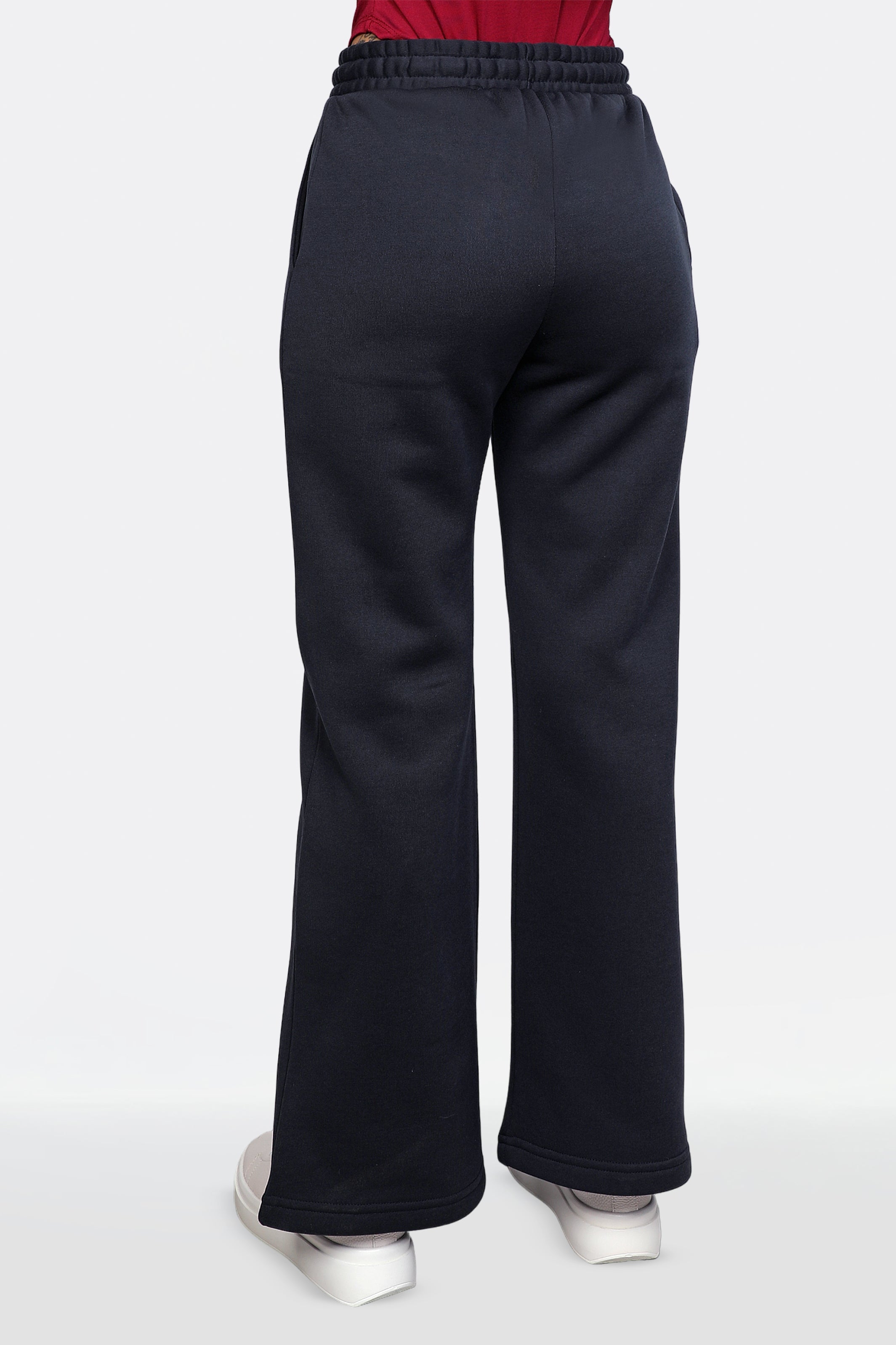 Women Navy Basic Sweatpants
