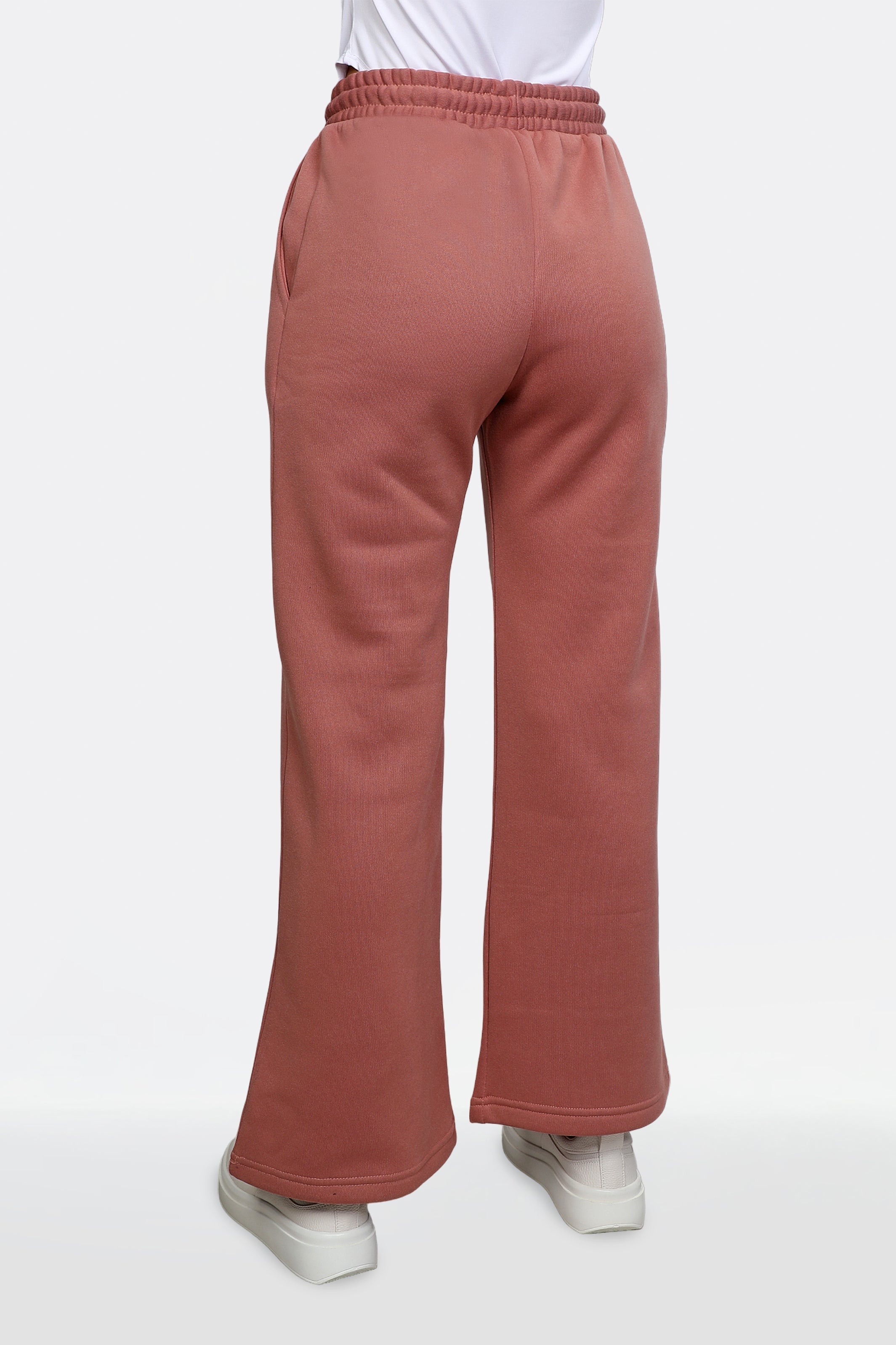Women Pink Basic Sweatpants