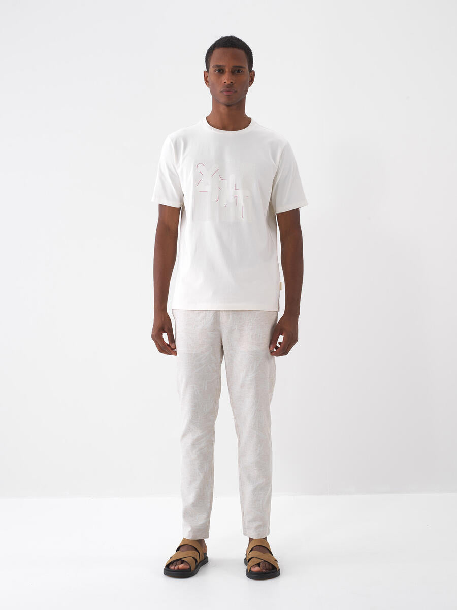 Xint Printed Off White T-shirt