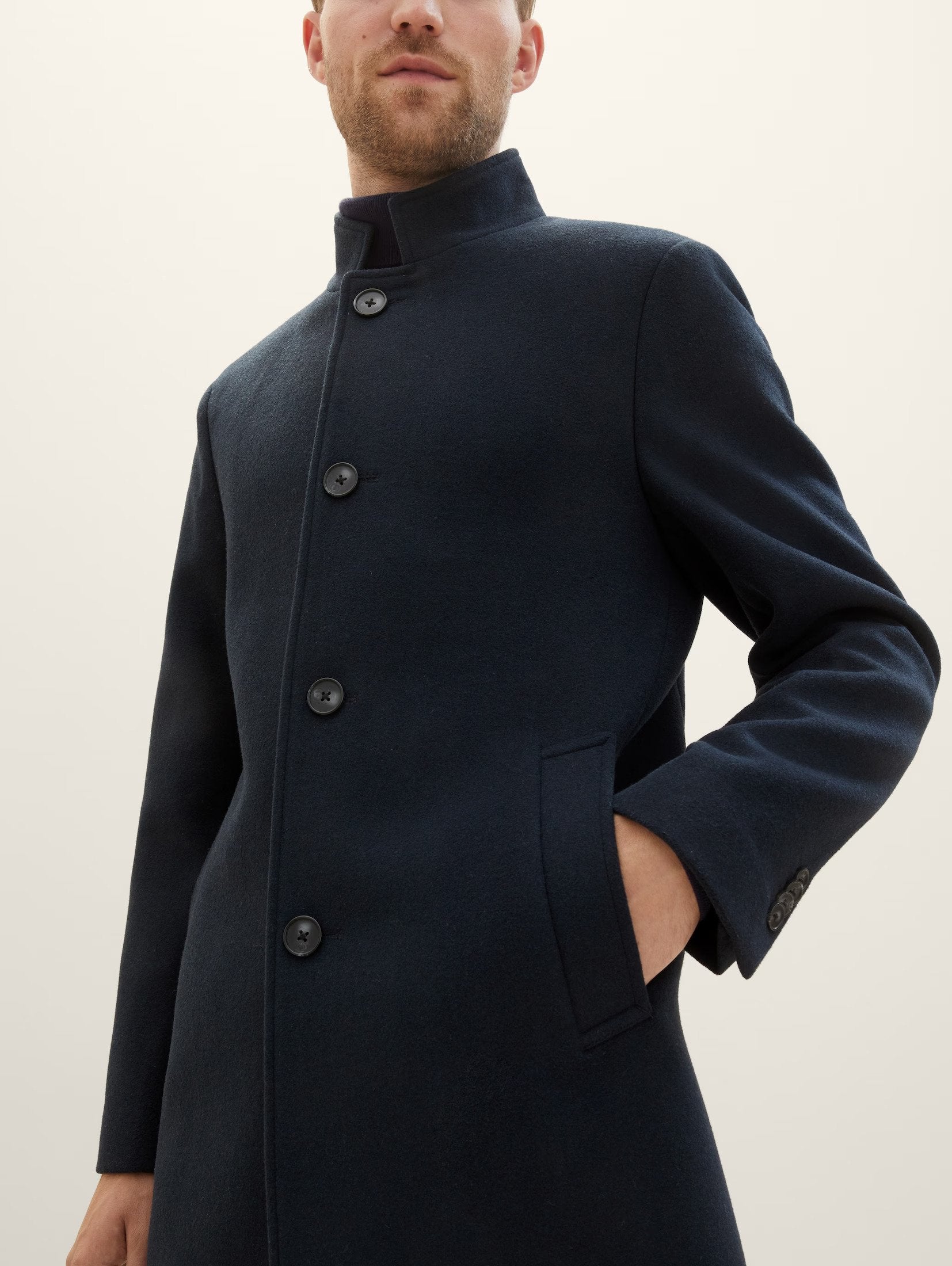 Tom Tailor Classy Occasional Navy Coat