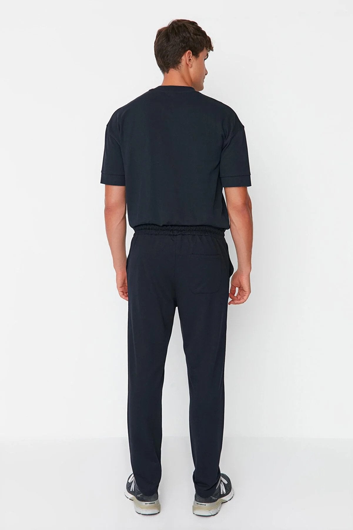 Trendyol Navy Casual Sweatpants With Bracket Design